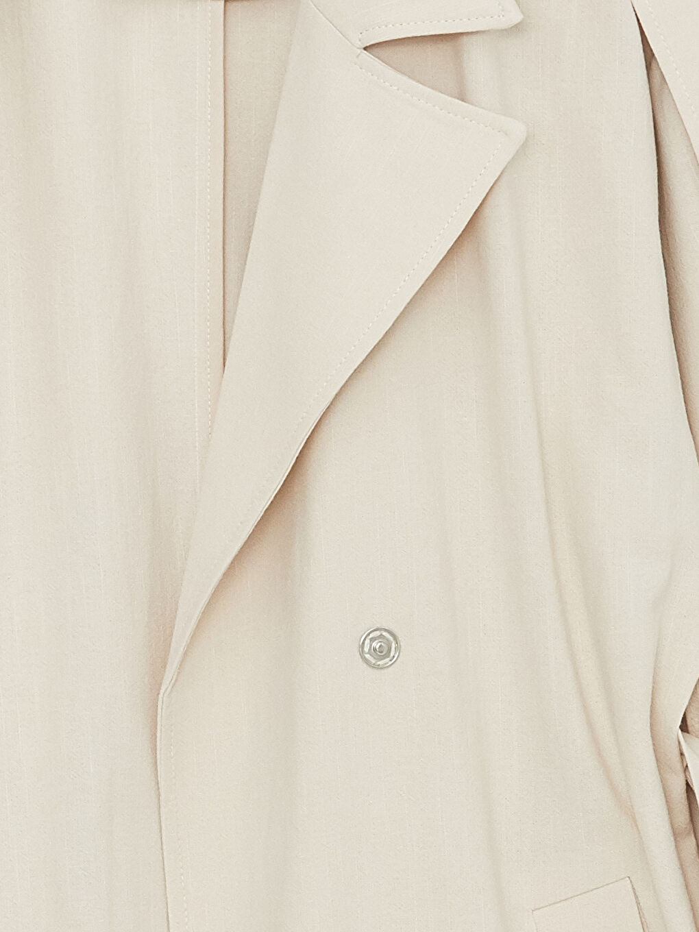 Women's Jacket Collar Plain Trench Coat -S4AS97Z8-Y0T