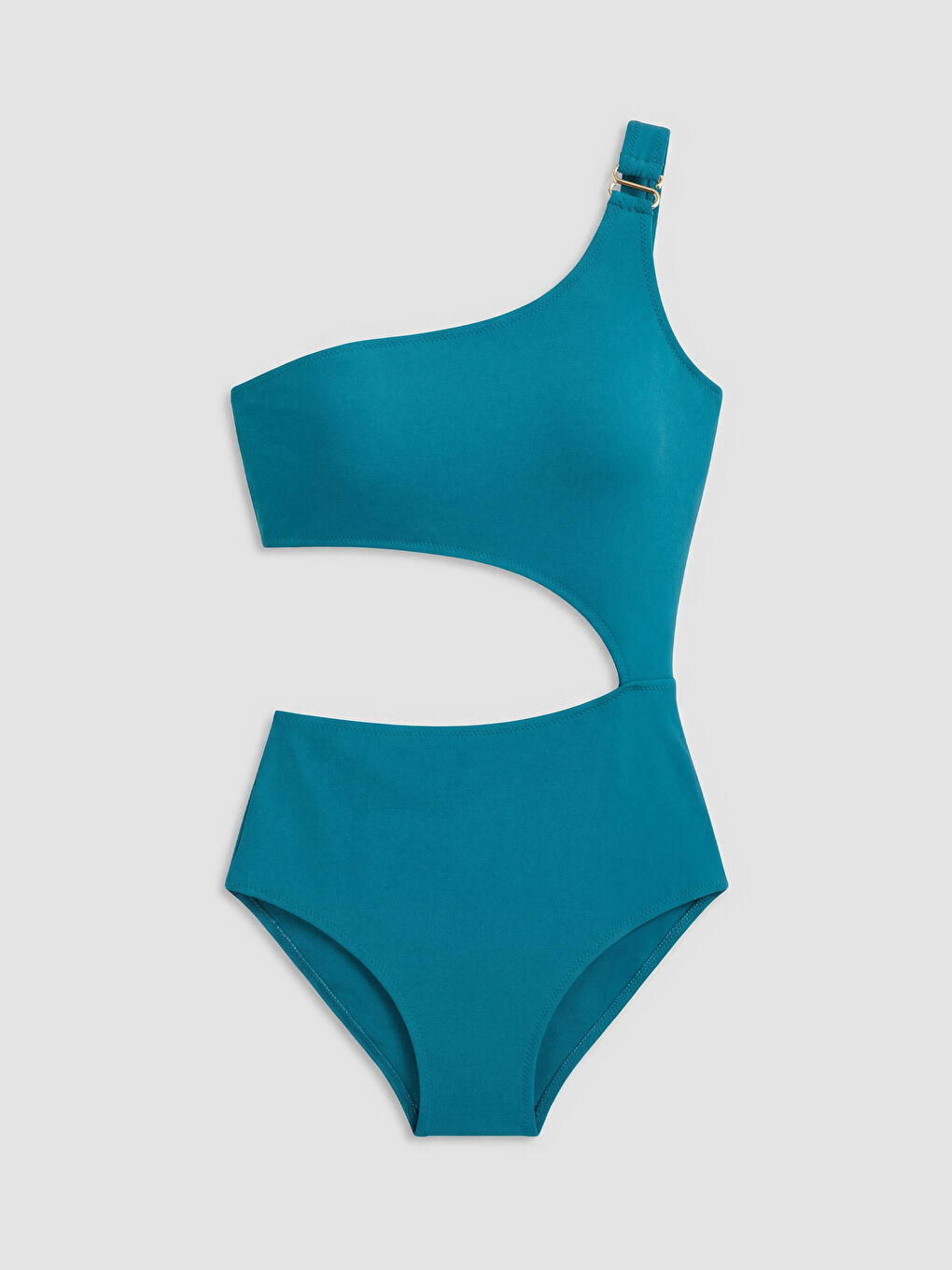 Yeşil UV Korumalı Düz Çıkabilir Pedli Kadın Mayo