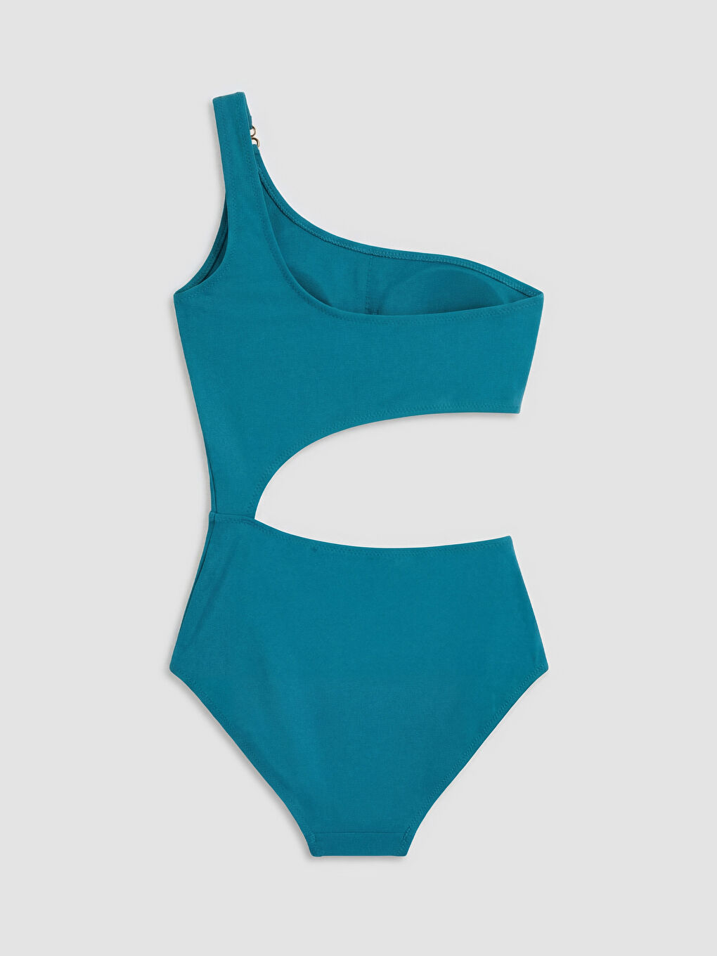 Yeşil UV Korumalı Düz Çıkabilir Pedli Kadın Mayo-1