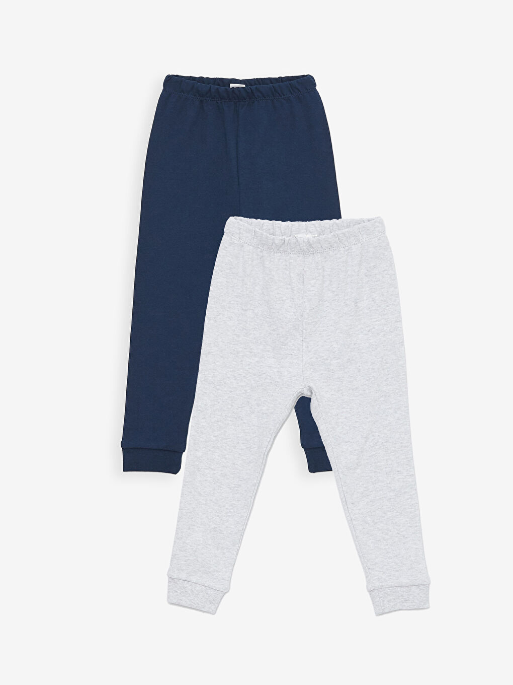 Lacivert Beli Lastikli Basic Erkek Bebek Eşofman Alt 2'li