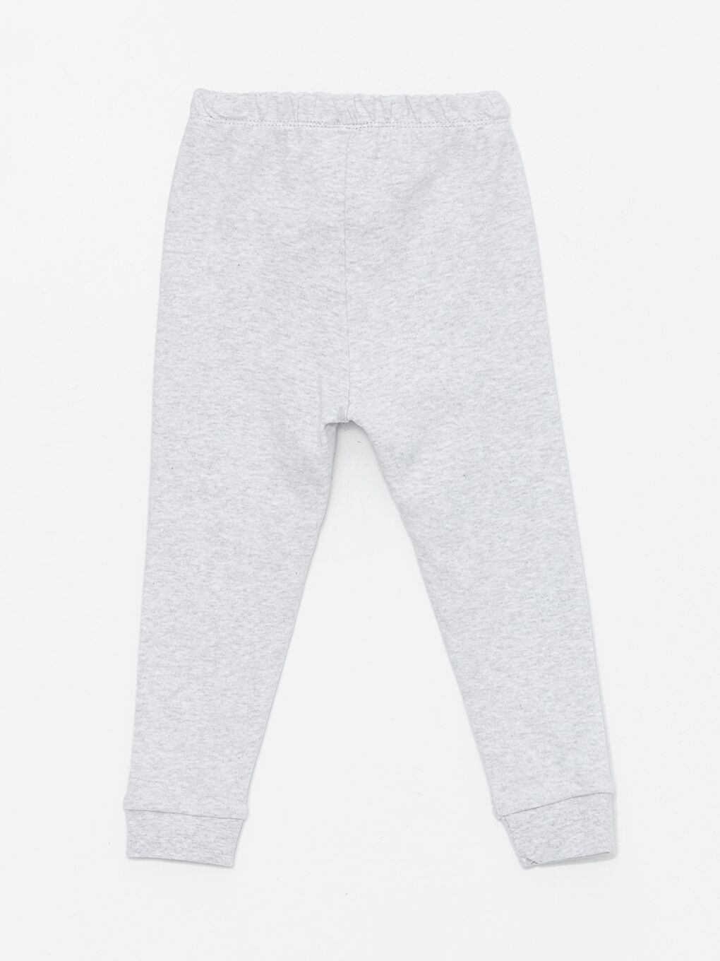 Lacivert Beli Lastikli Basic Erkek Bebek Eşofman Alt 2'li-3