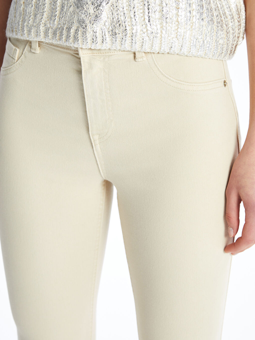 LCW Jeans Mars Flare Kadın Jean Pantolon -S4AT29Z8-FKU