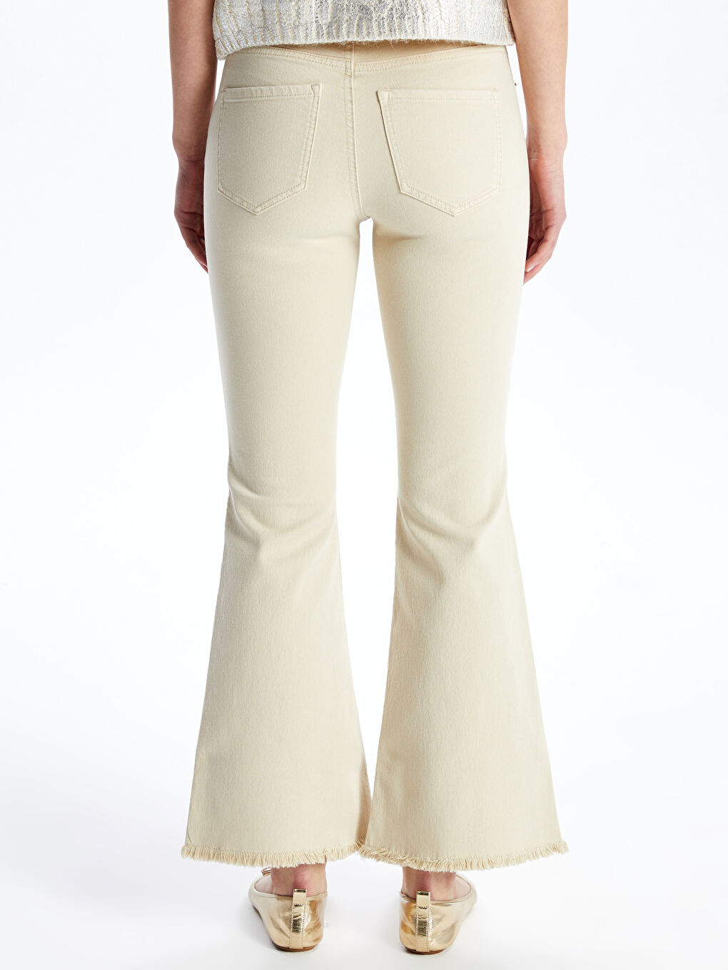 LCW Jeans Mars Flare Kadın Jean Pantolon -S4AT29Z8-FKU
