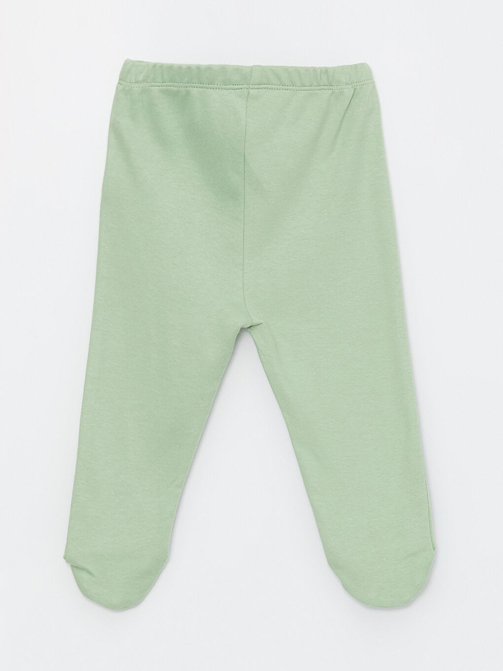 LCW baby Yeşil Beli Lastikli Erkek Bebek Patikli Pantolon - 1