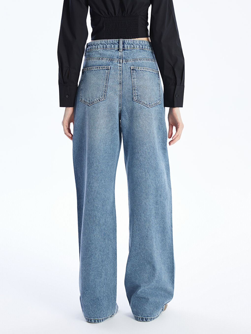 LCW Vision Jeans für Damen mit weitem Bein -S4AT42Z8-507