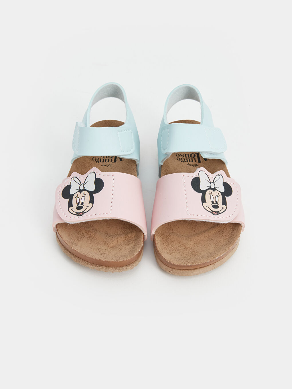 LC WAIKIKI Nane Yeşili Minnie Mouse Baskılı Kız Bebek Sandalet - 2