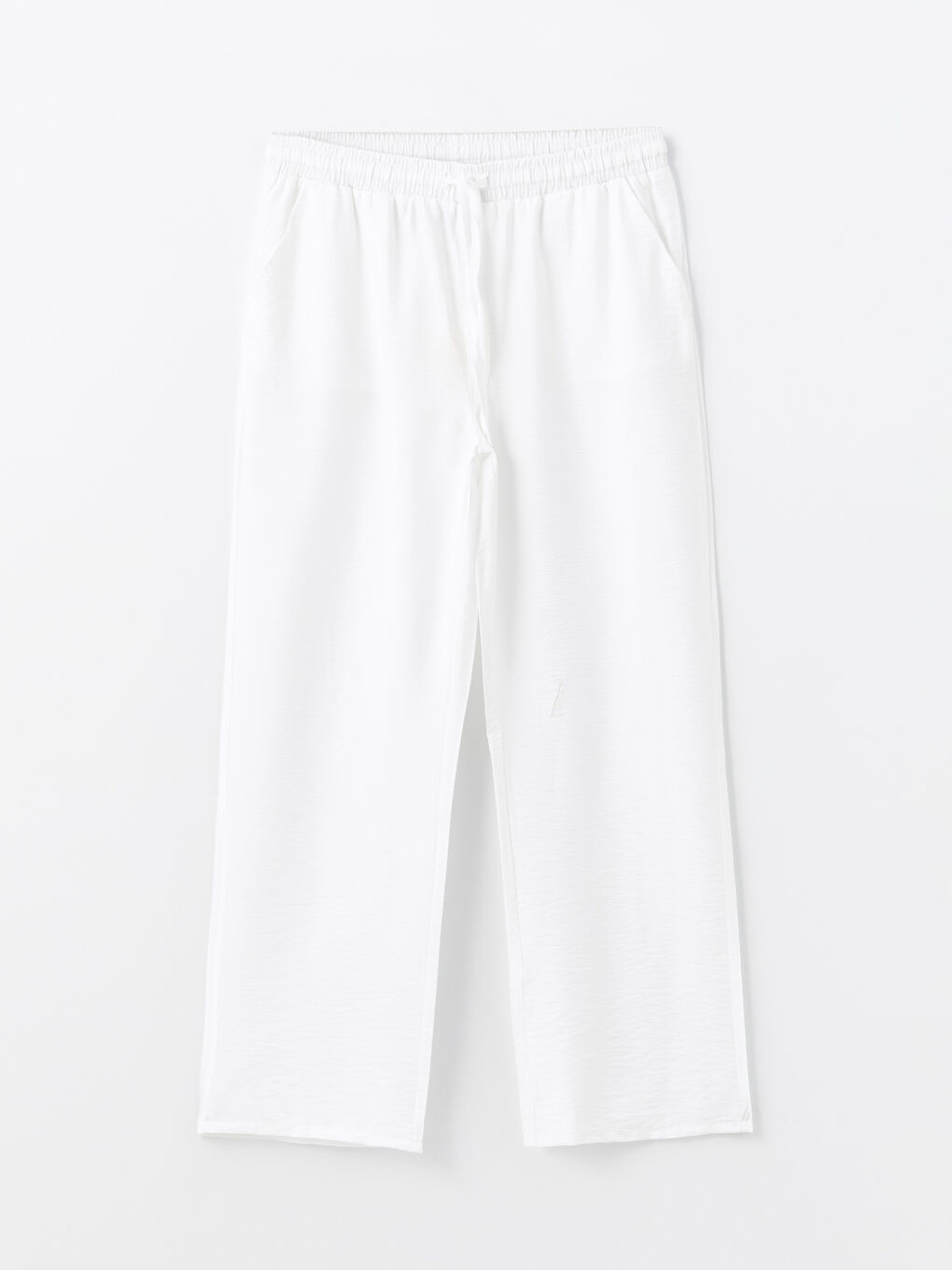 LCWAIKIKI Maternity Elasticated Waist Plain Wide Leg Maternity Trousers -S4AU42Z8-FFE