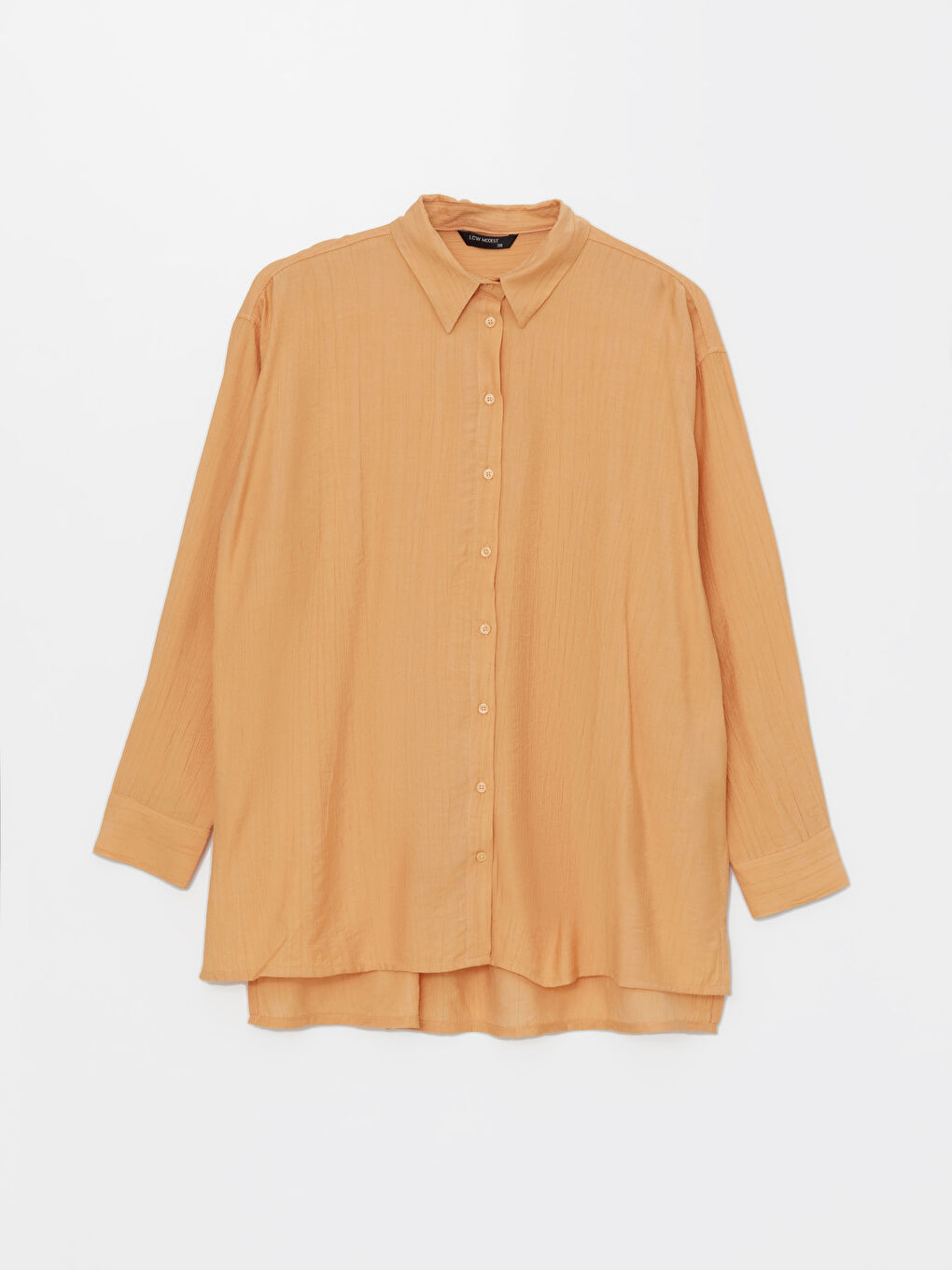 تونيك قميص سادة واسع للسيدات-4