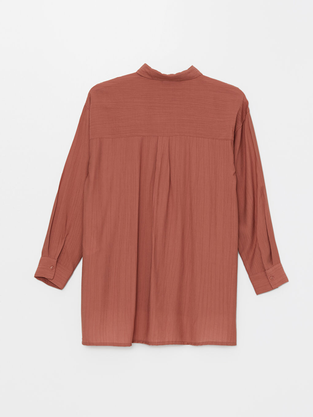 Plain Oversize Women's Shirt Tunic-6