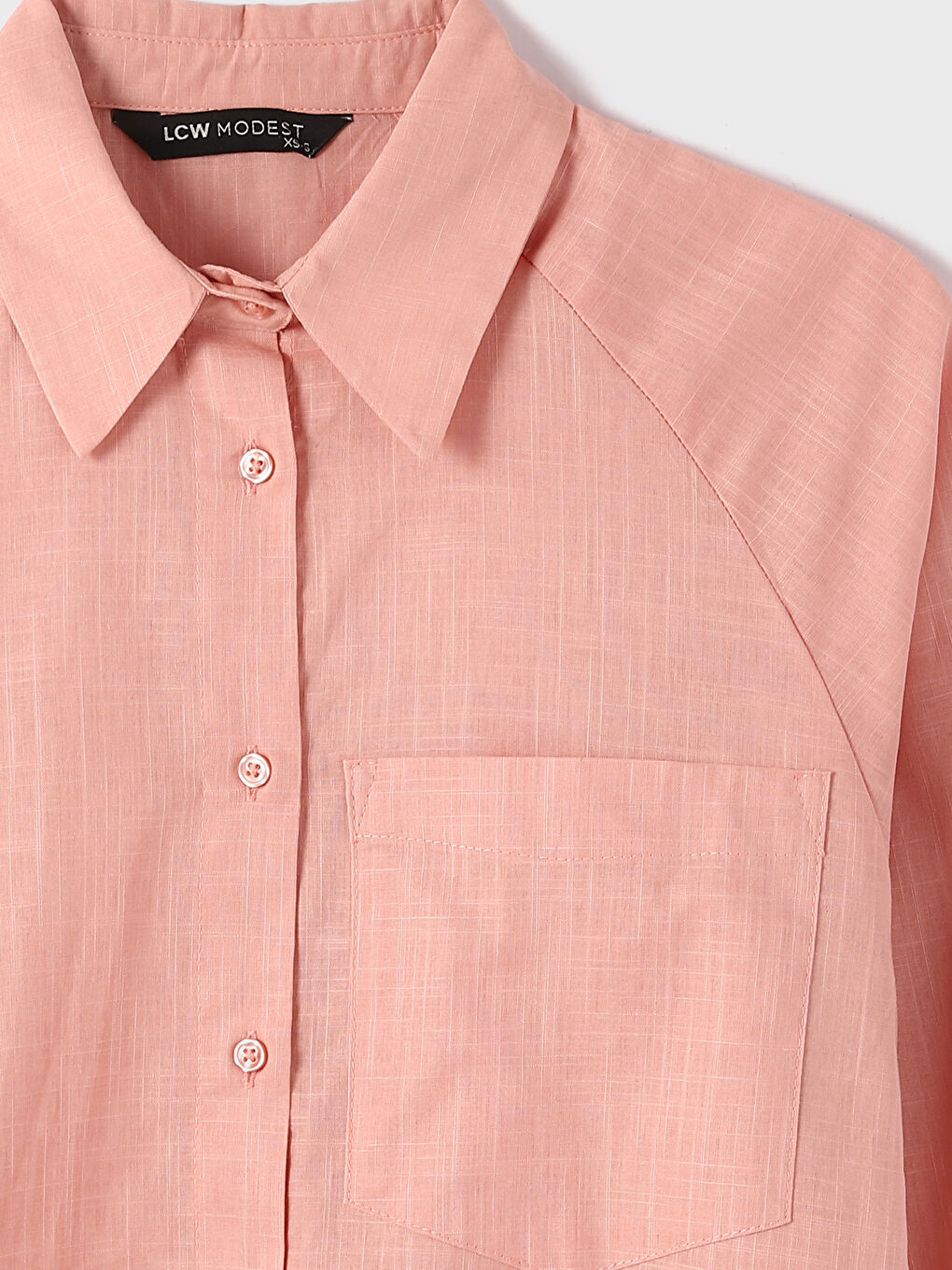 Plain Long Sleeve Oversize Women's Shirt Tunic-2