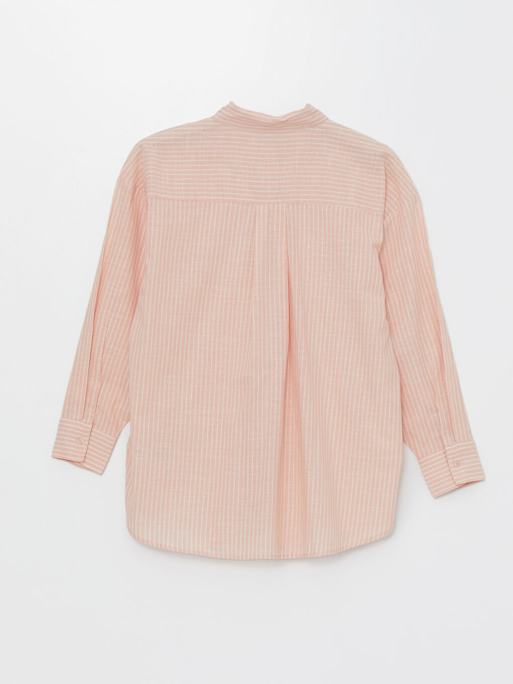 Striped Oversize Women's Shirt Tunic-6