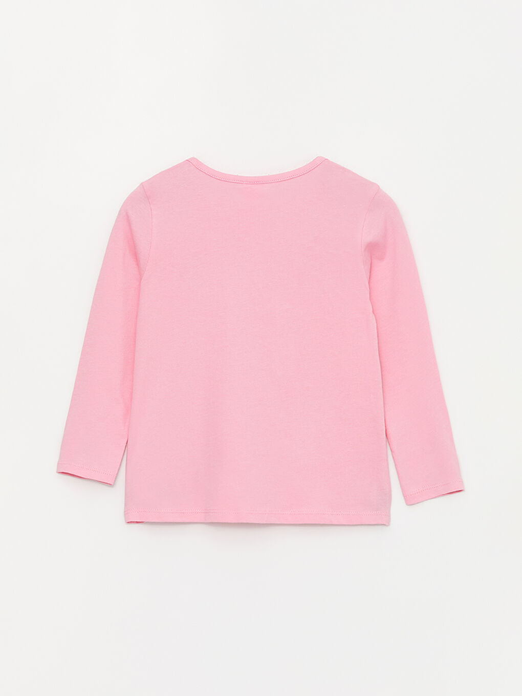 Crew Neck Long Sleeve Printed Baby Girls' T-Shirt -S4AV34Z1-GA5