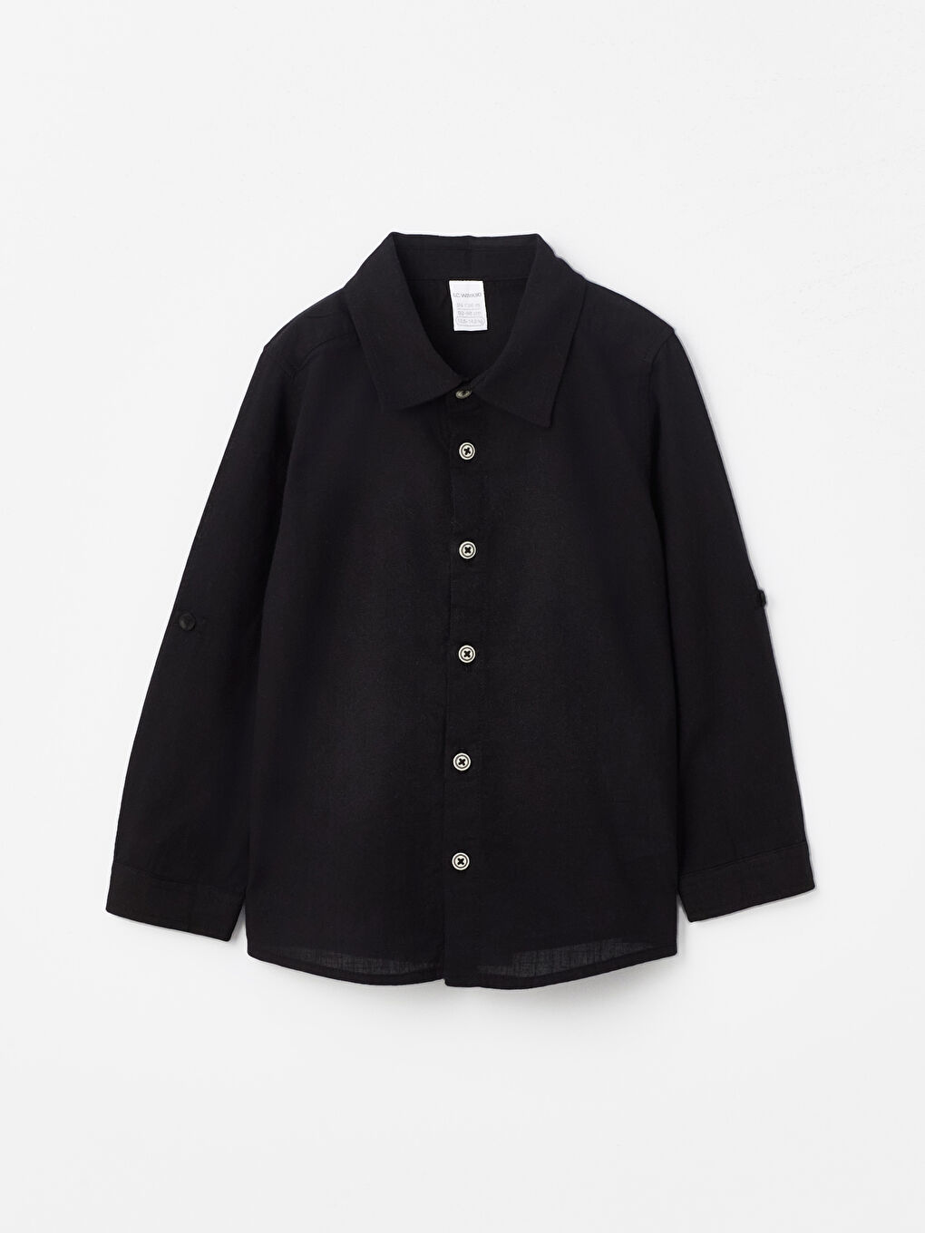 طقم قميص وبنطلون أساسي بأكمام طويلة للأولاد الرضع - عبوتان-1