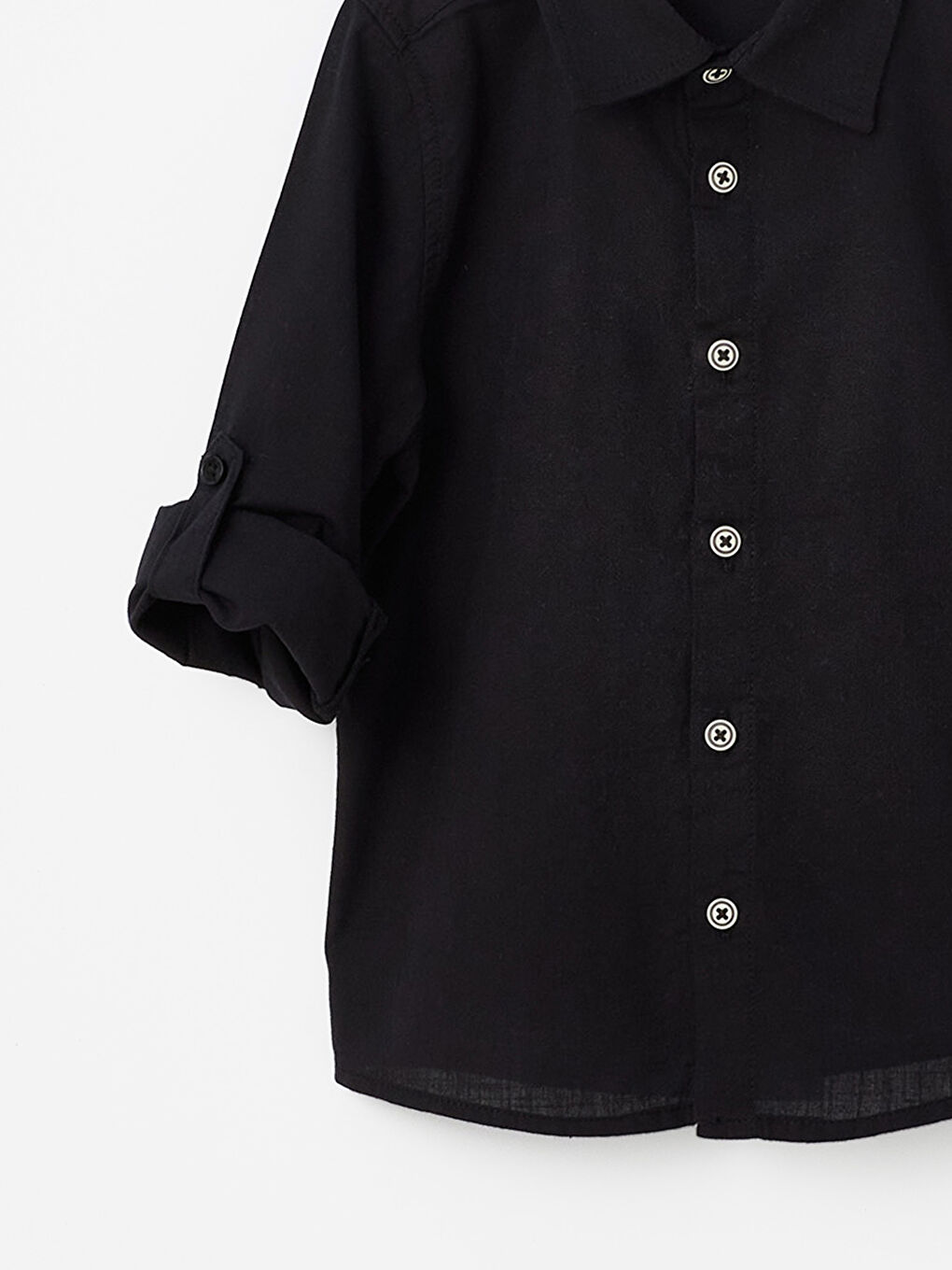 طقم قميص وبنطلون أساسي بأكمام طويلة للأولاد الرضع - عبوتان-3