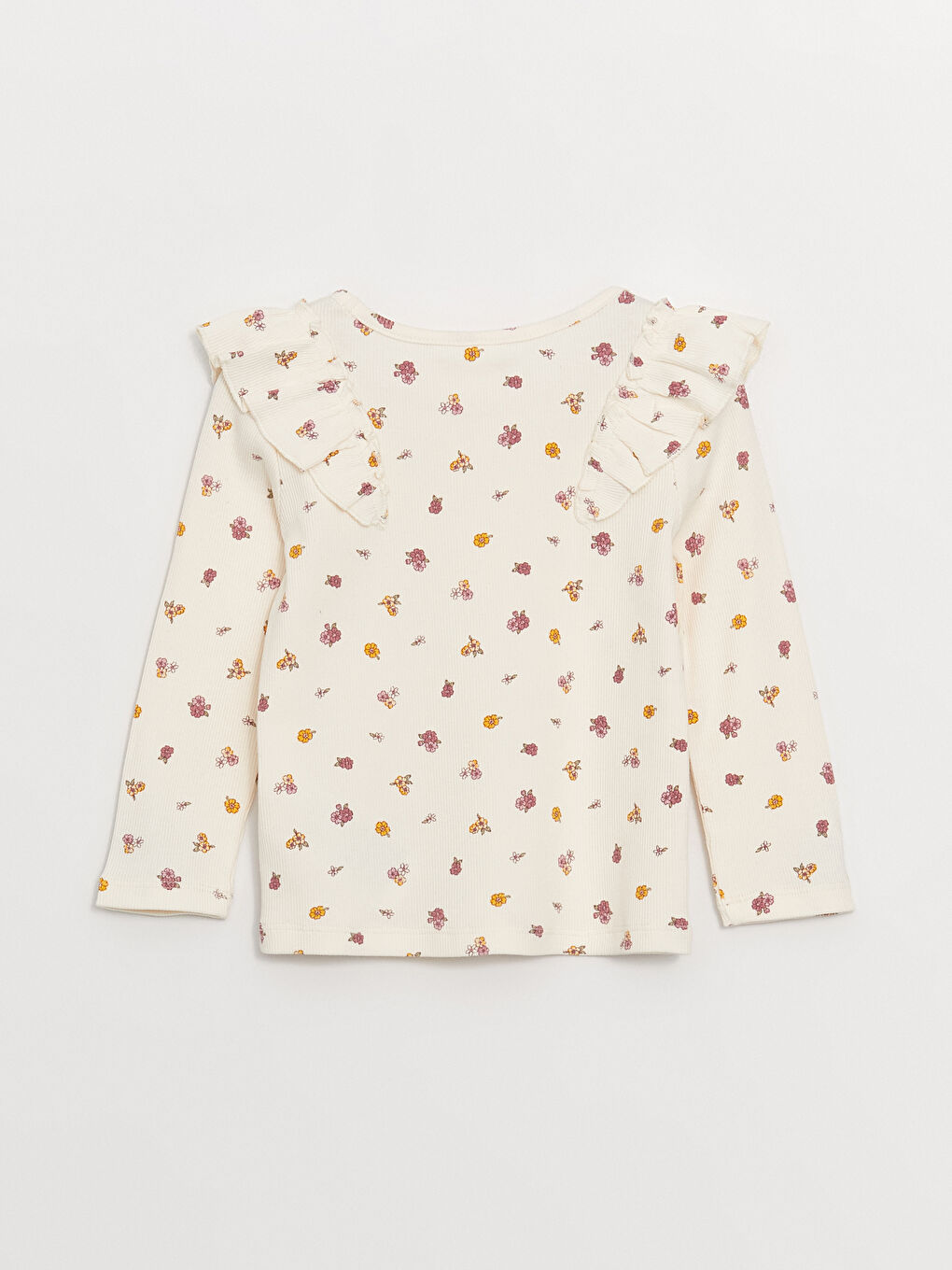 Crew Neck Long Sleeve Baby Girl Blouse 2 Pack -S4AV70Z1-LRA