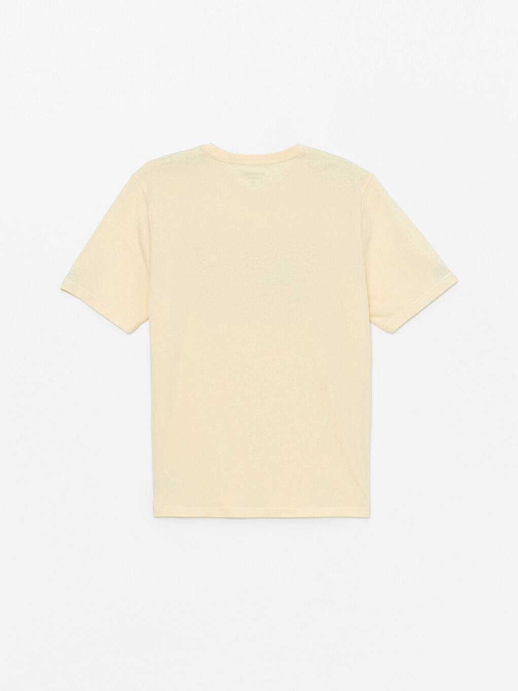 SOUTHBLUE Crew Neck Short Sleeve Printed Combed Cotton Men's T-shirt -S4AV72Z8-FDS