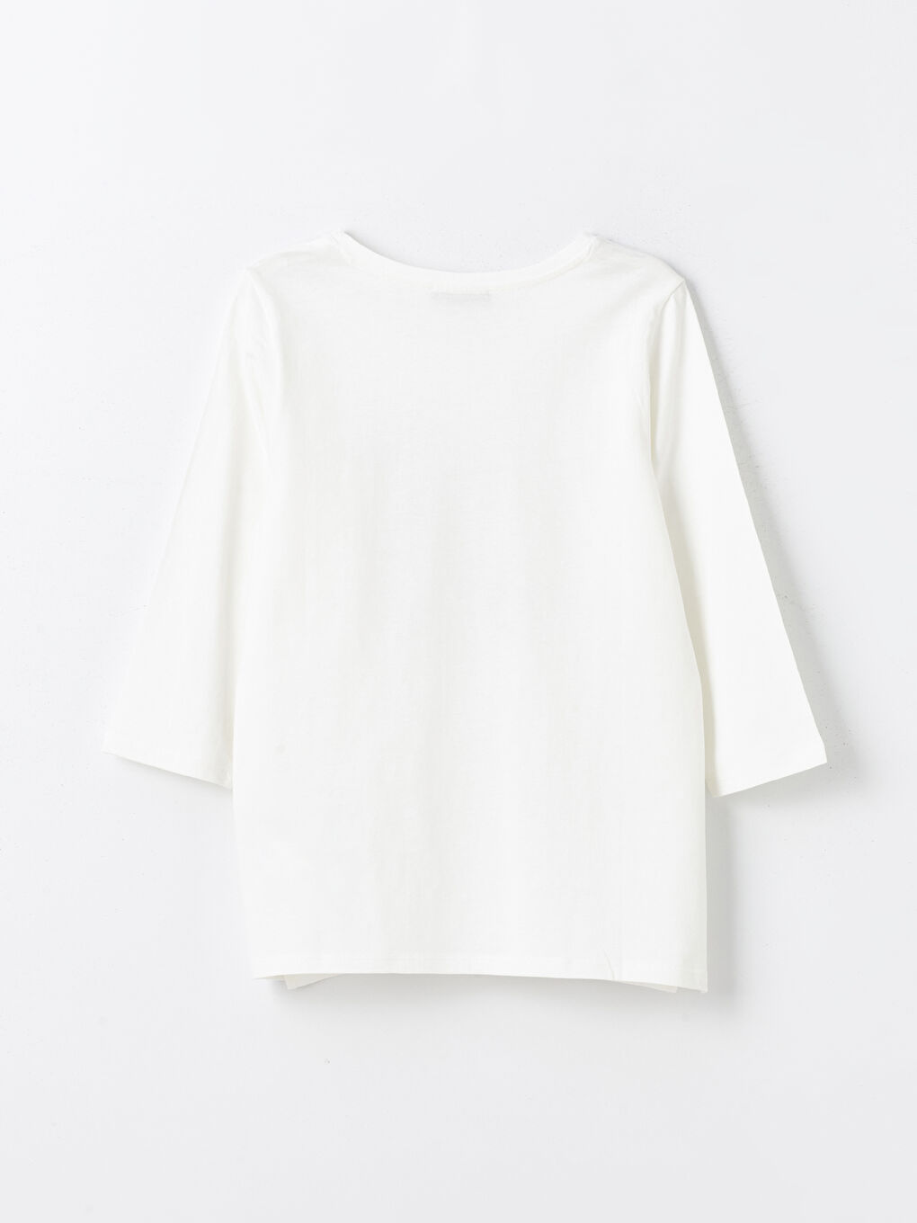 LCW Grace Crew Neck Printed Women's T-Shirt -S4AY89Z8-EEW
