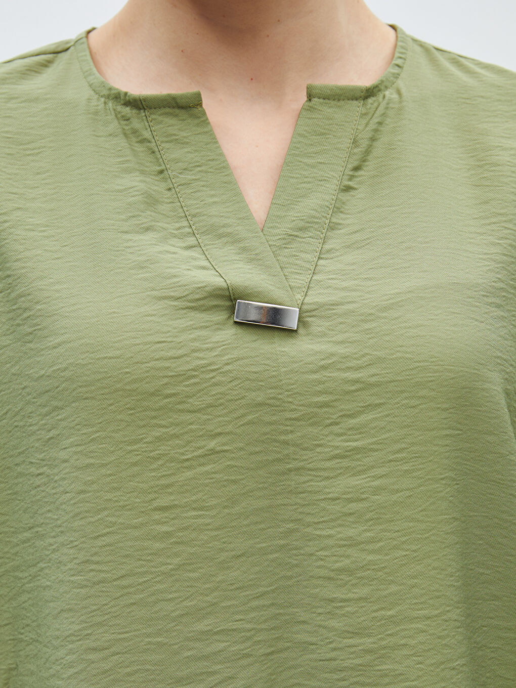 Turtleneck Straight Long Sleeve Women Blouse -S4BA63Z8-HBV