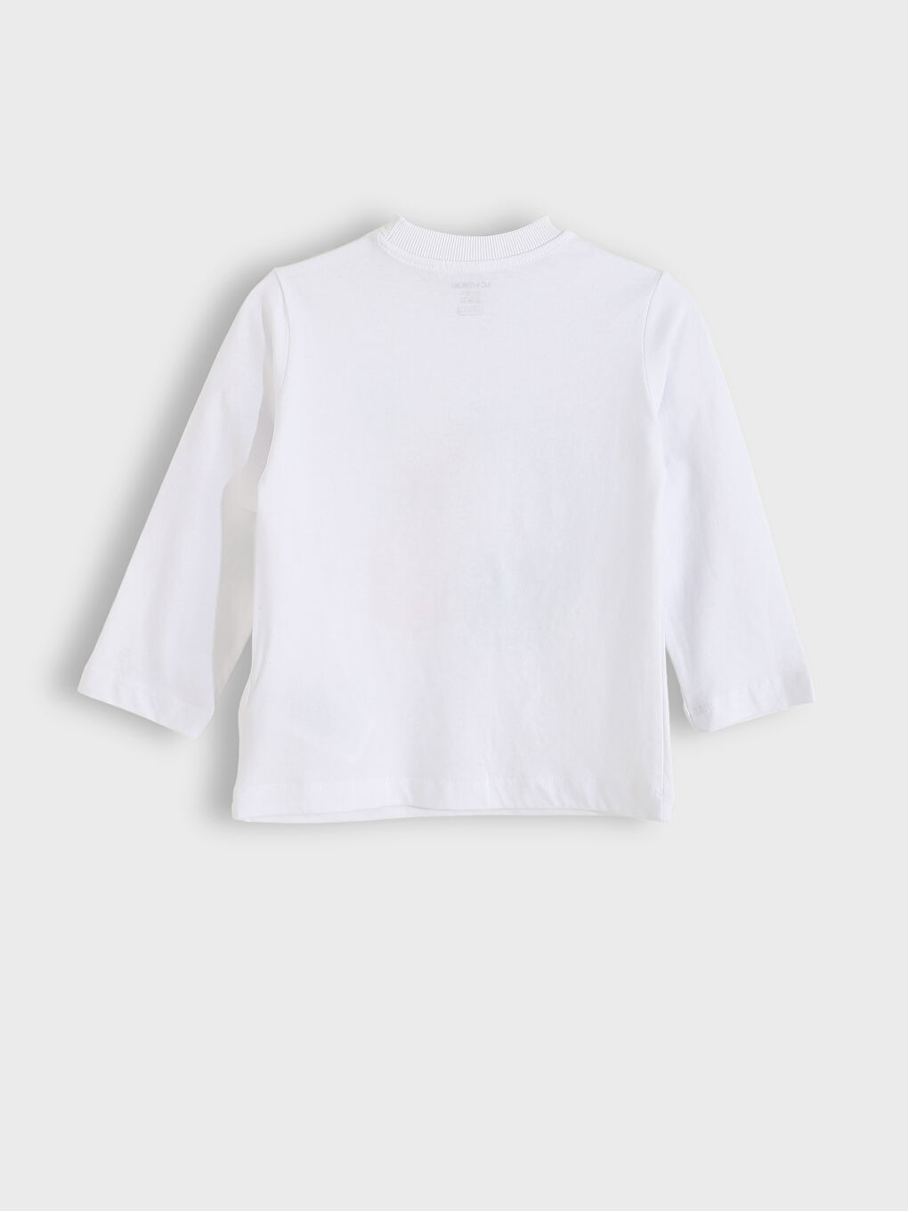 Crew Neck Long Sleeve Printed Baby Boys' T-Shirt-2