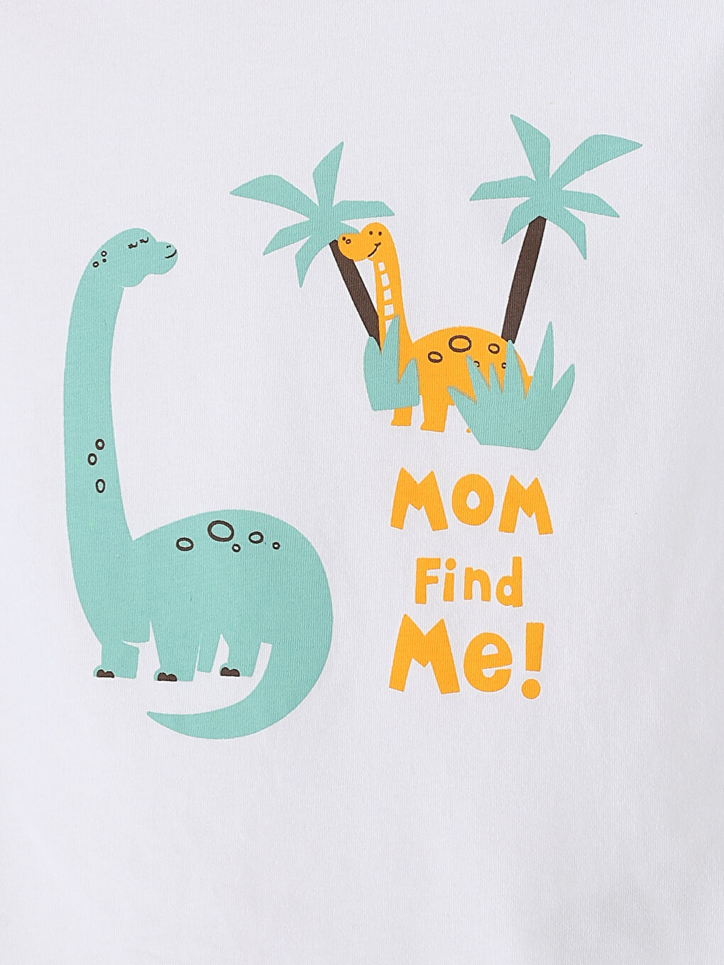 Crew Neck Long Sleeve Printed Baby Boys' T-Shirt-5