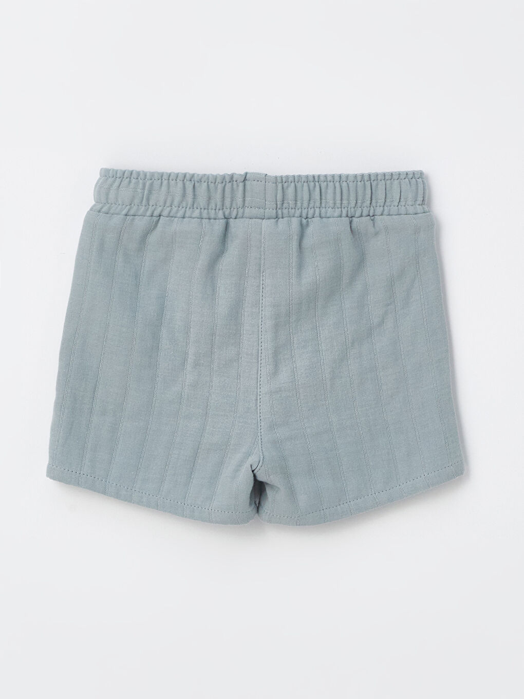 Ensemble 2 Pièces Chemise et Short Rayé Bébé Garçon Manches Courtes-4