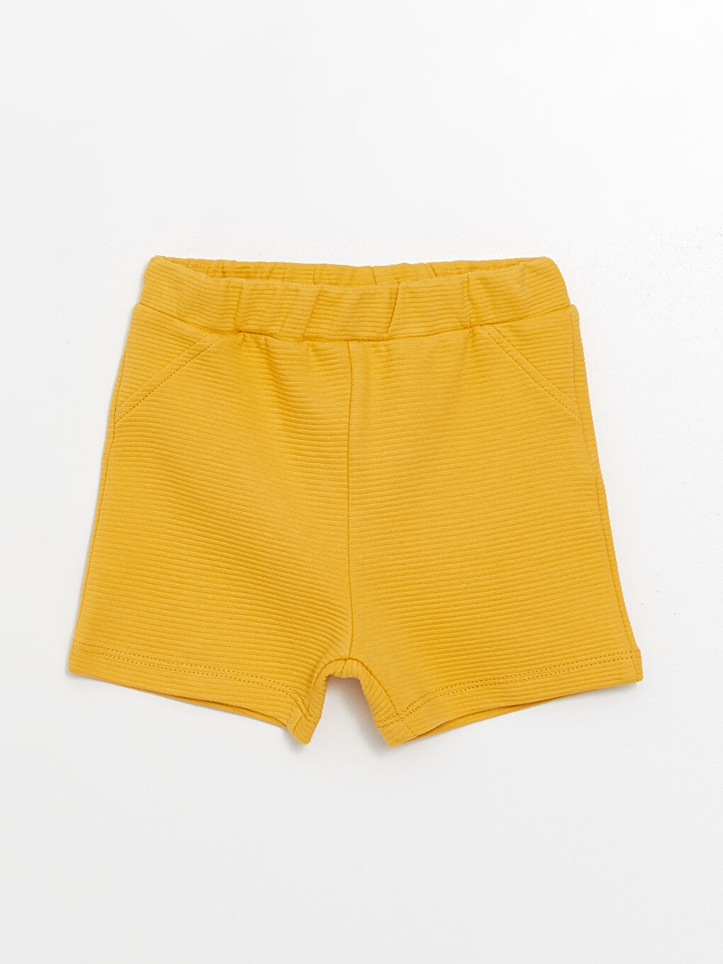 LCW baby Sari Beli Lastikli Basic Erkek Bebek Şort
