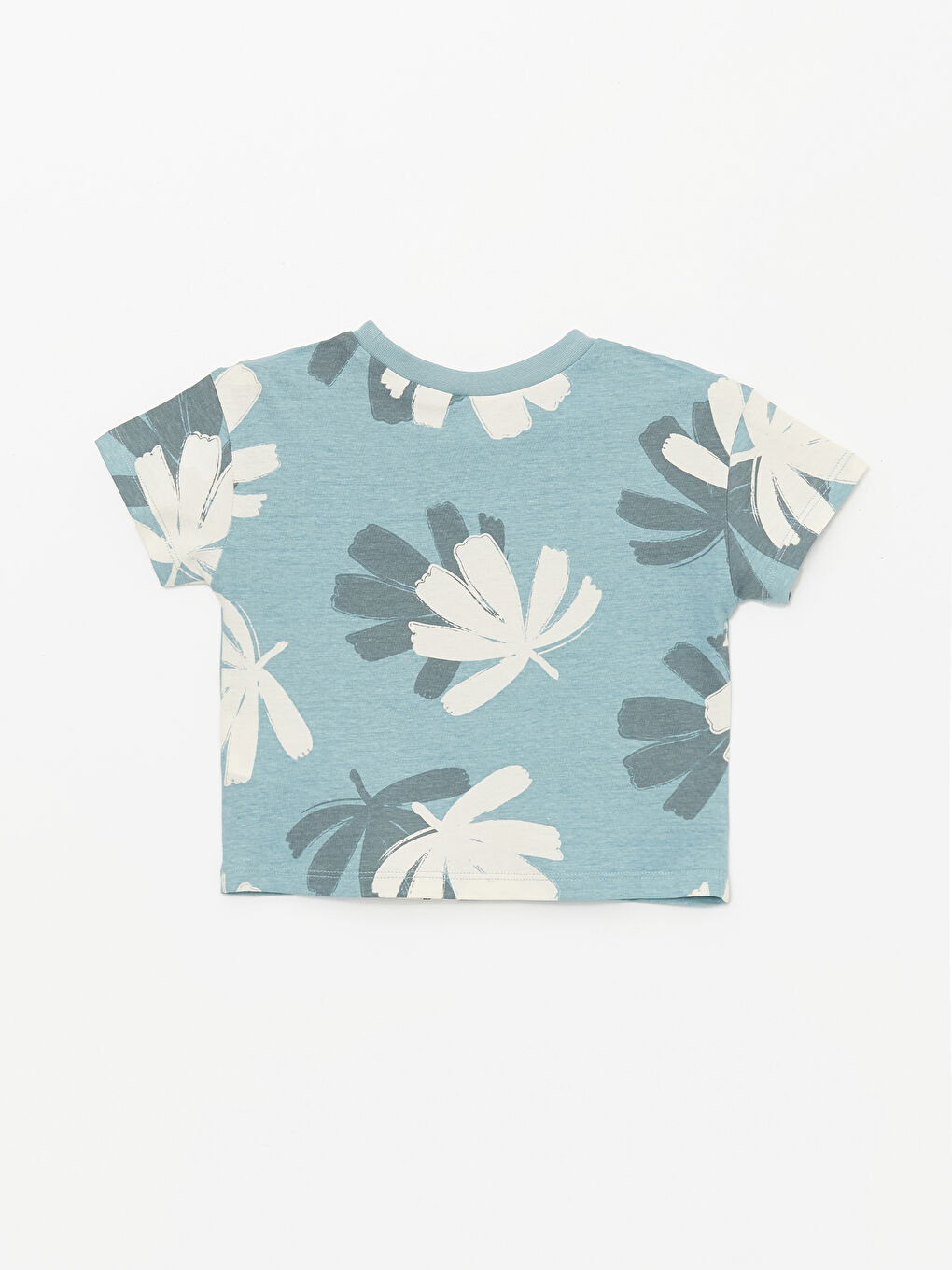 Bisiklet Yaka Baskılı Erkek Bebek Tişört ve Şort 2'li Takım-3