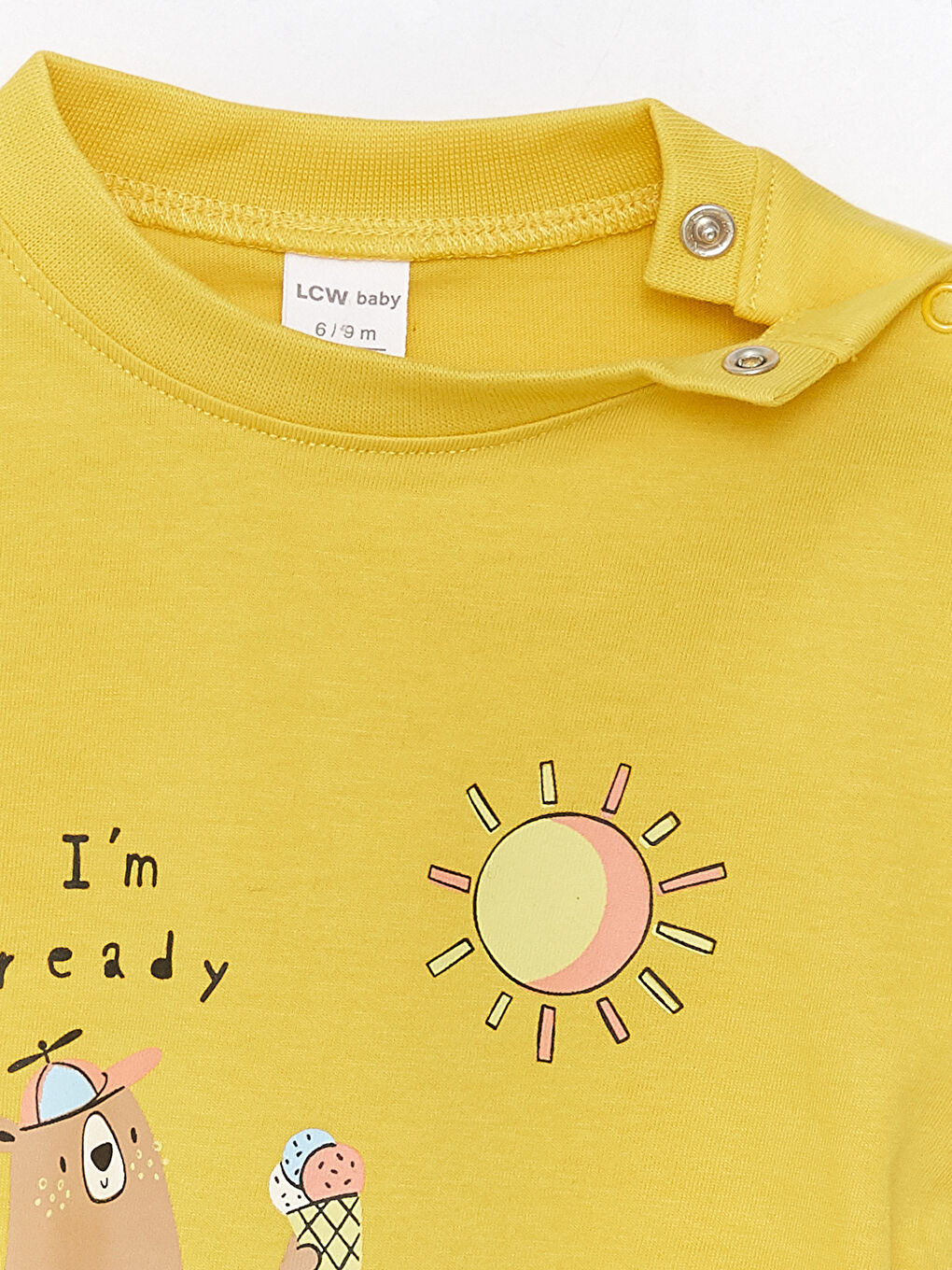 Crew Neck Printed Baby Boys' T-Shirt and Shorts 2 Pack Set-11