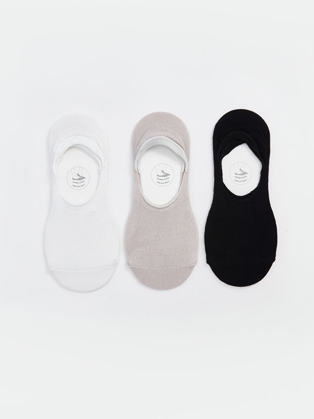 Women's Flat Flat Shoes Socks 3-Pack -S4BC39Z8-FFB