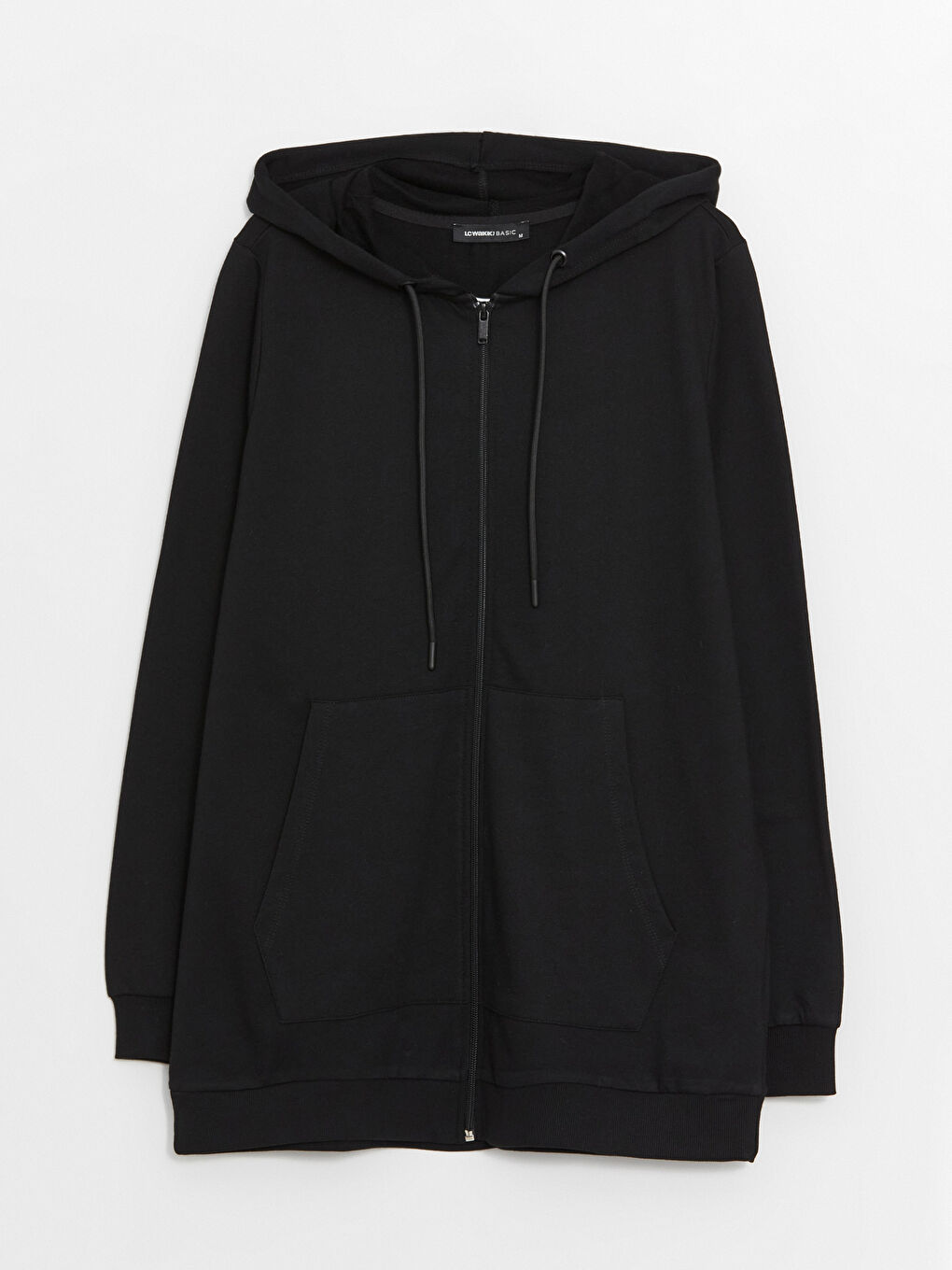 Hooded Plain Long Sleeve Women's Zip-Up Sweatshirt -S4BD11Z8-CVL