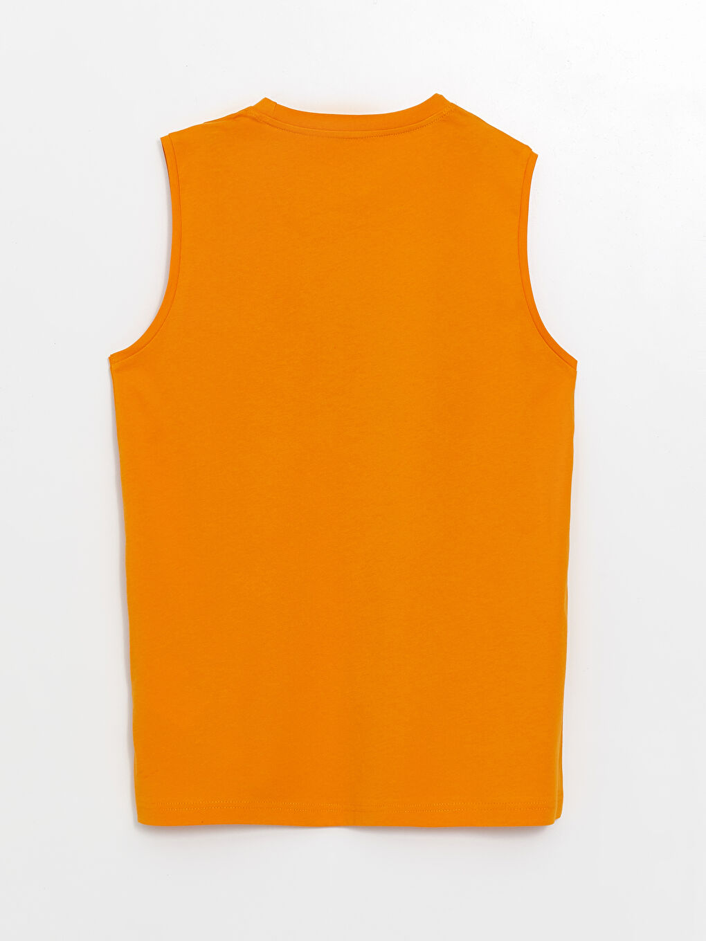 Crew Neck Printed Men's Sleeveless T-Shirt -S4BD18Z8-FFP