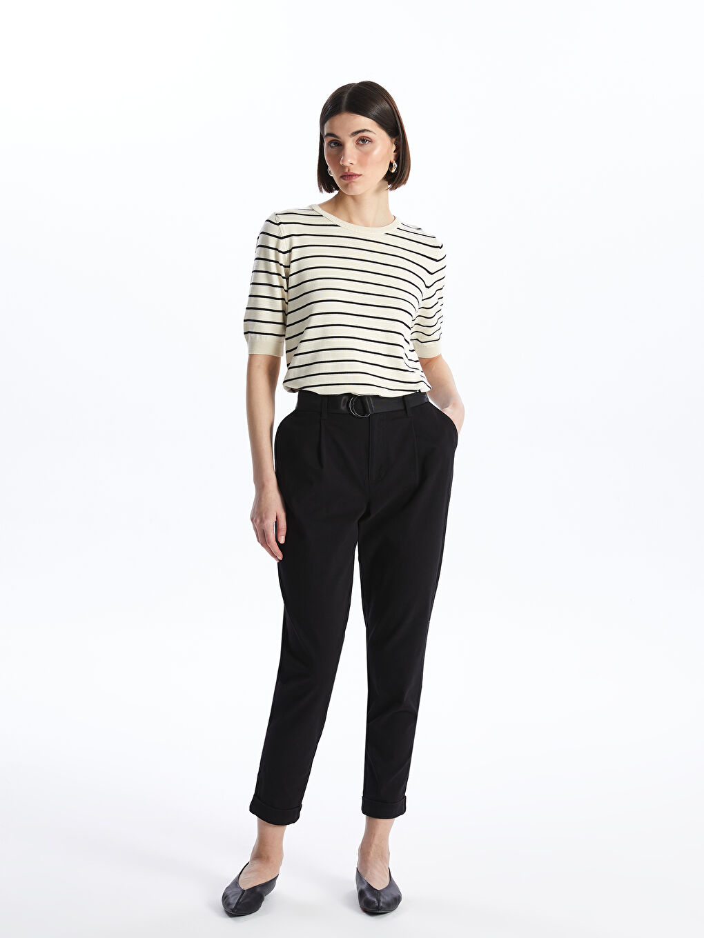 CRNA Pantalone Žena -S4BE09Z8-CVL