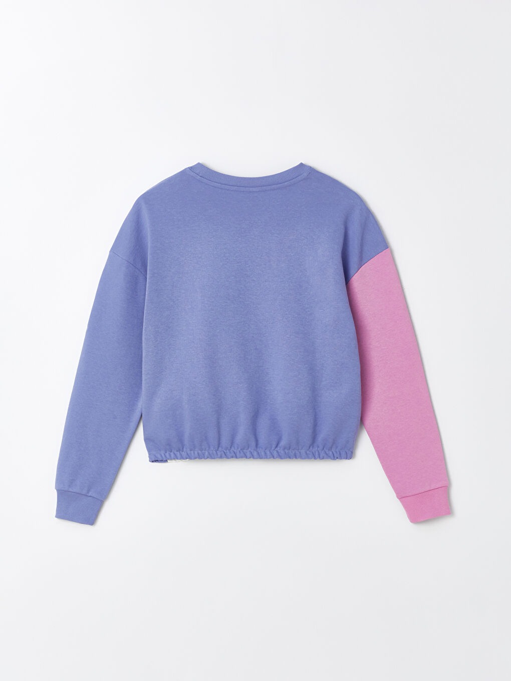 LCW Kids Karışık Bisiklet Yaka Renk Bloklu Uzun Kollu Kız Çocuk Sweatshirt - 3