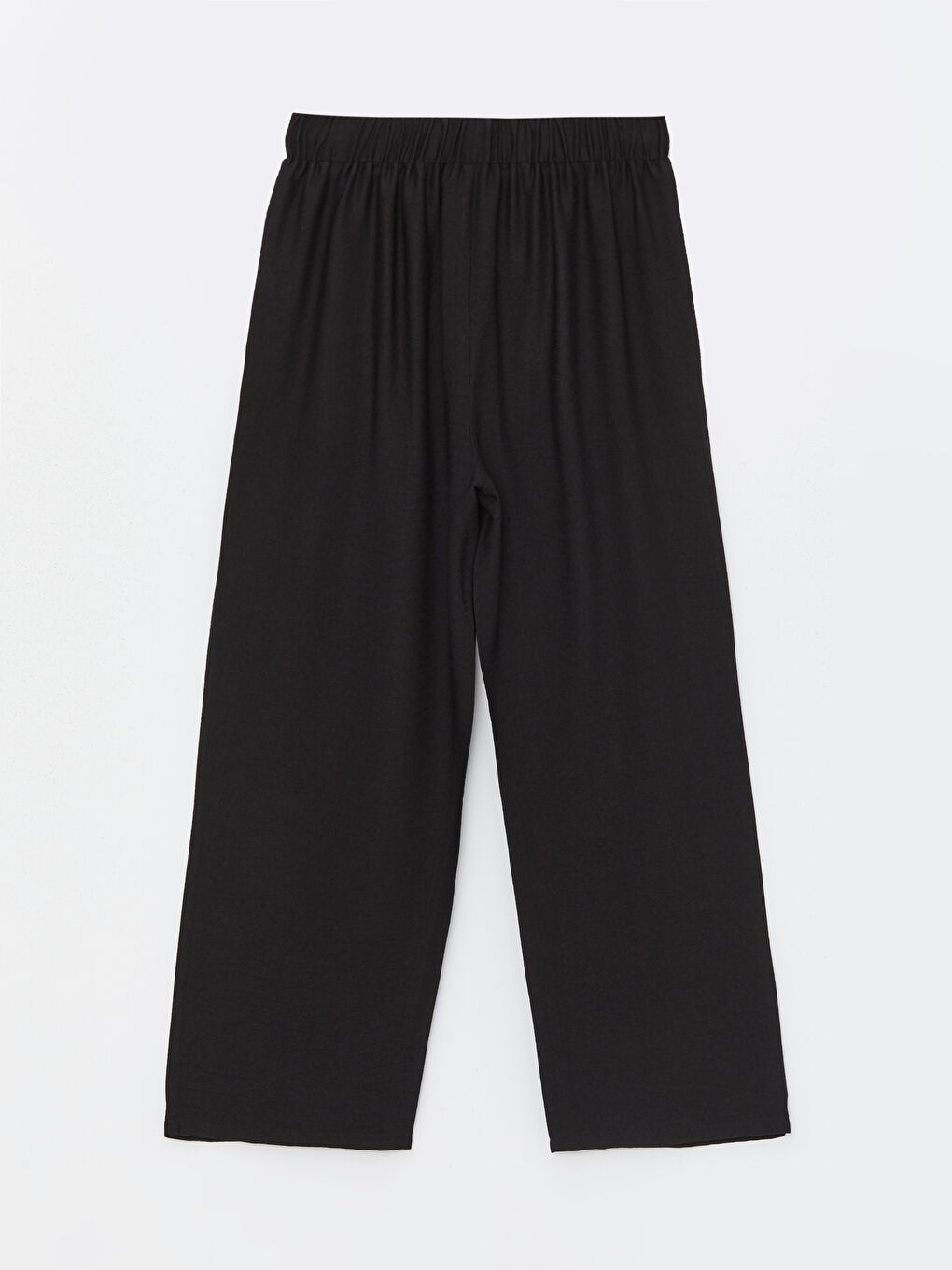 LCWAIKIKI Classic Elasticated Waist Plain Wide Leg Women's Trousers -S4BE85Z8-CVL