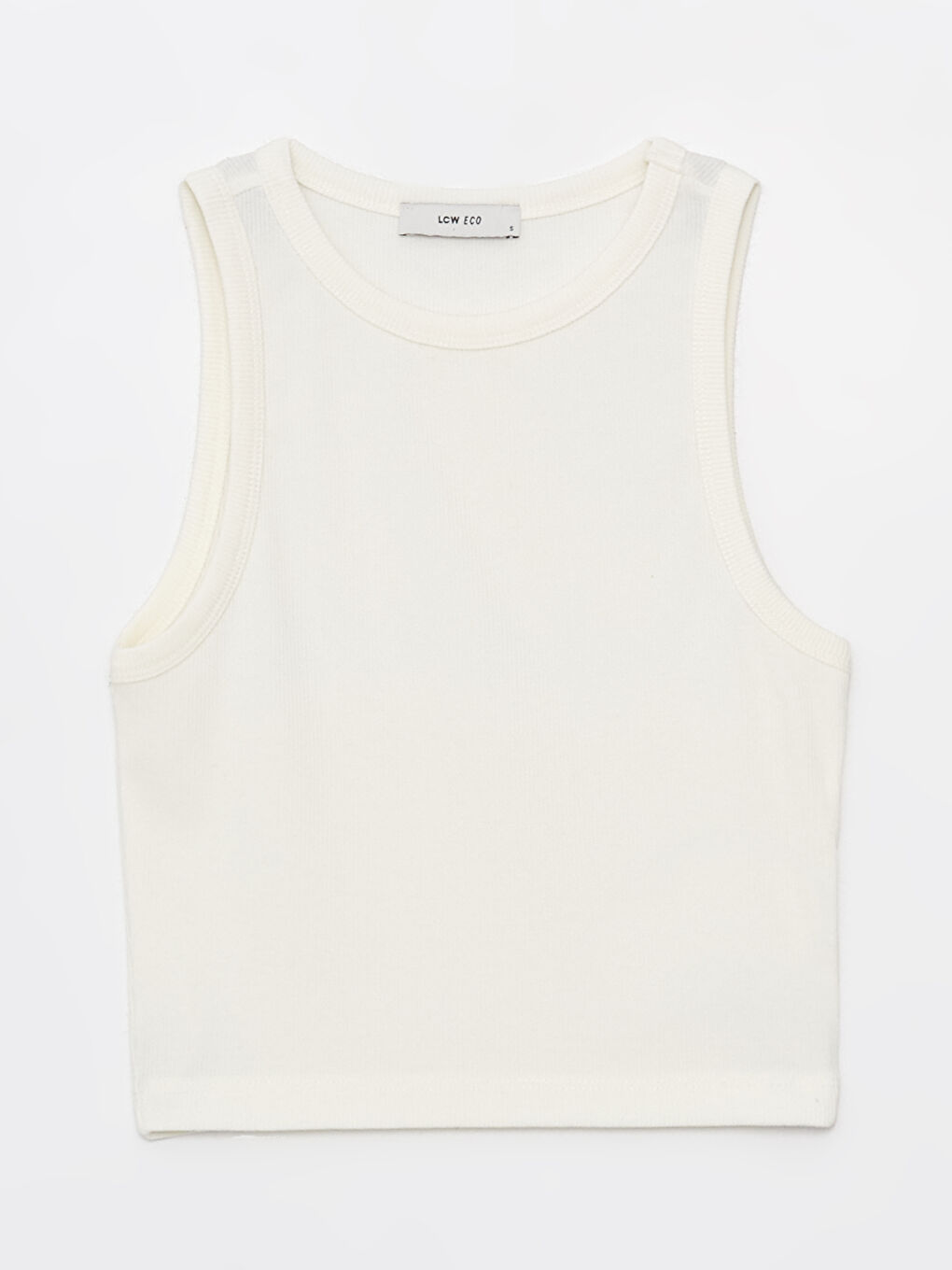 Women's Crew Neck Plain Crop -S4BE91Z8-R9J