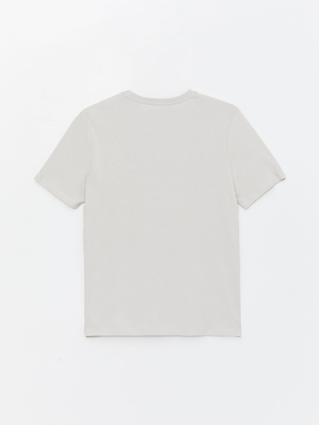 Crew Neck Short Sleeve Printed Combed Cotton Men's T-shirt -S4BF20Z8-P7S