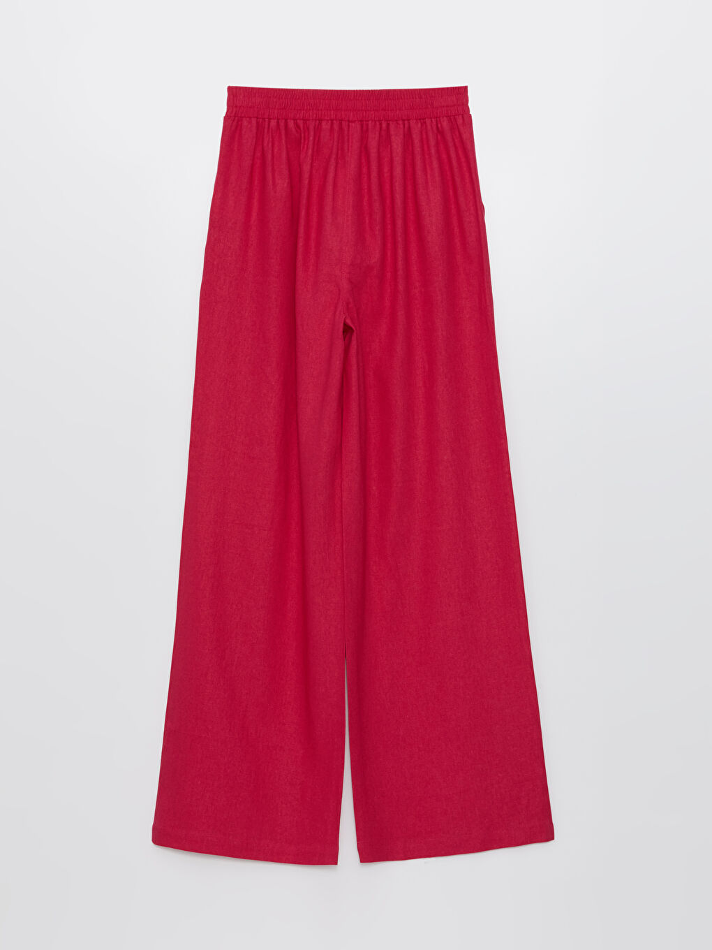 LCW Vision Pantalone od mešavine lana sa elastičnim strukom za žene -S4BF75Z8-VHH