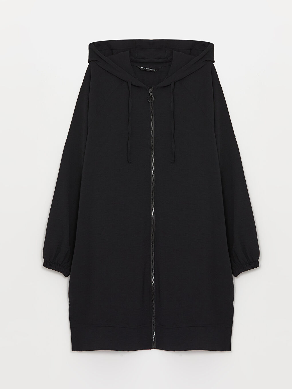 Hooded Regular Long Sleeve Oversize Women's Tunic -S4BG20Z8-HUC