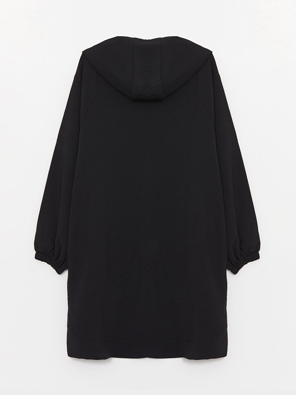 Hooded Regular Long Sleeve Oversize Women's Tunic -S4BG20Z8-HUC