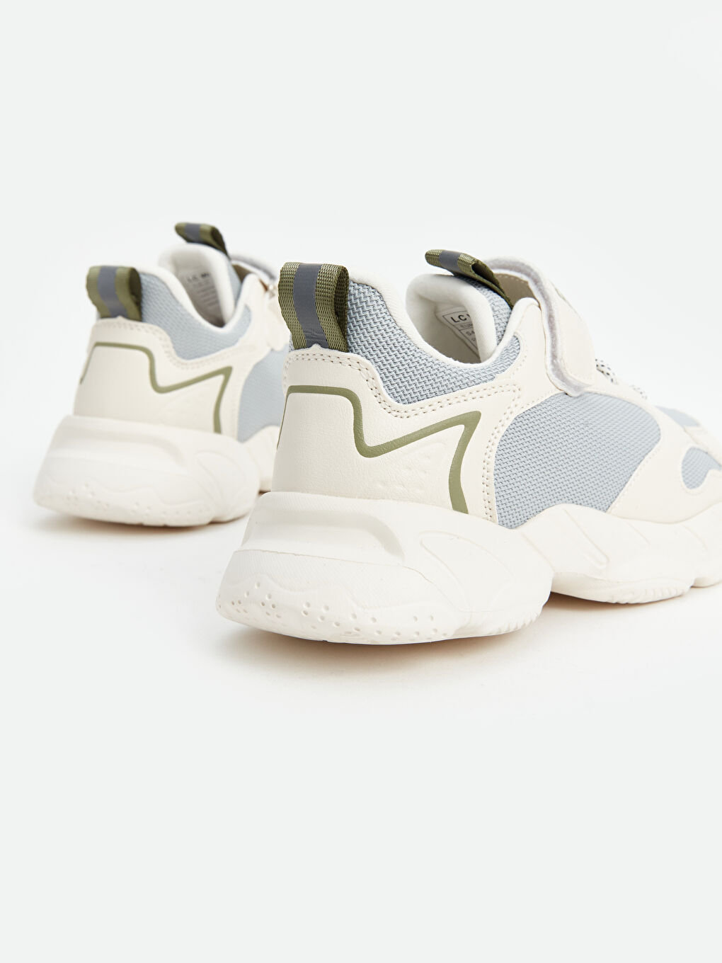 Lace-Up Boys' Sneakers with Mesh Detail-4