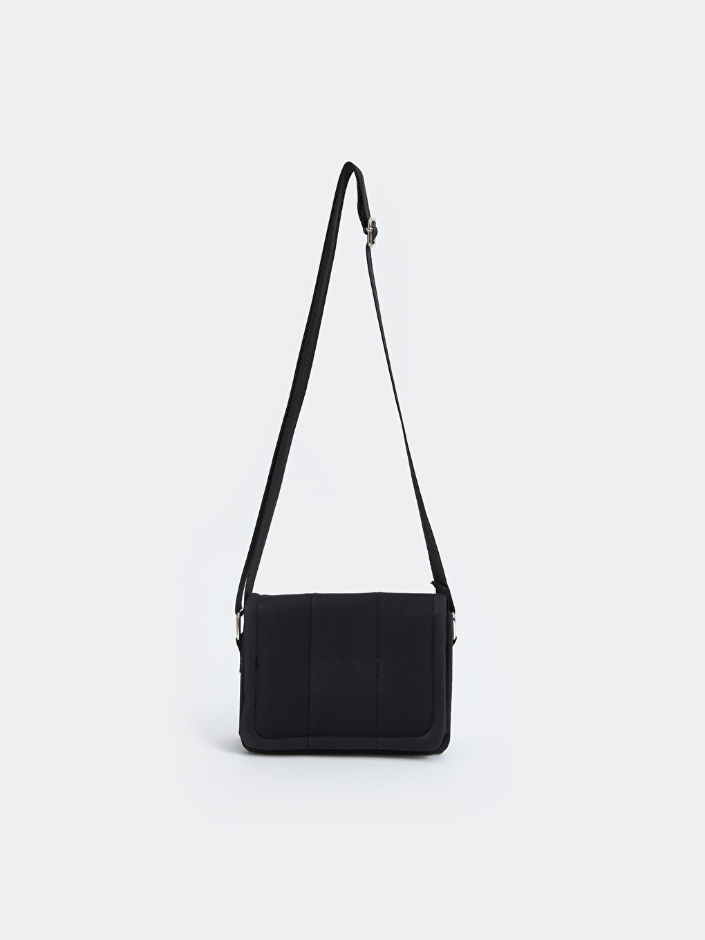 LCW ACCESSORIES Siyah Deri Görünümlü Kadın Çapraz Çanta - 3