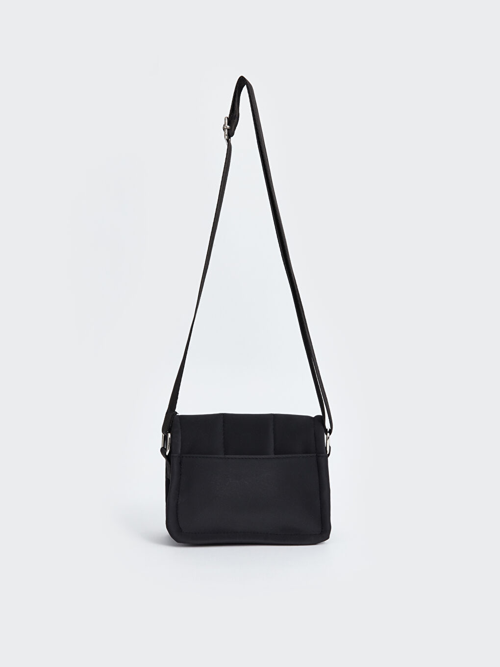 LCW ACCESSORIES Siyah Deri Görünümlü Kadın Çapraz Çanta - 5