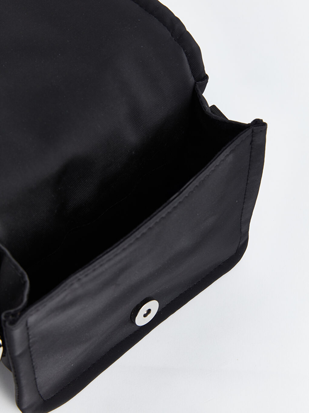 LCW ACCESSORIES Siyah Deri Görünümlü Kadın Çapraz Çanta - 6