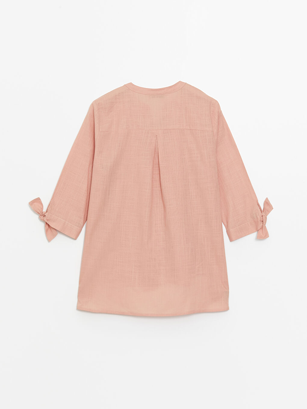 Women's Notch Neck Plain Shirt -S4BG60Z8-FJH