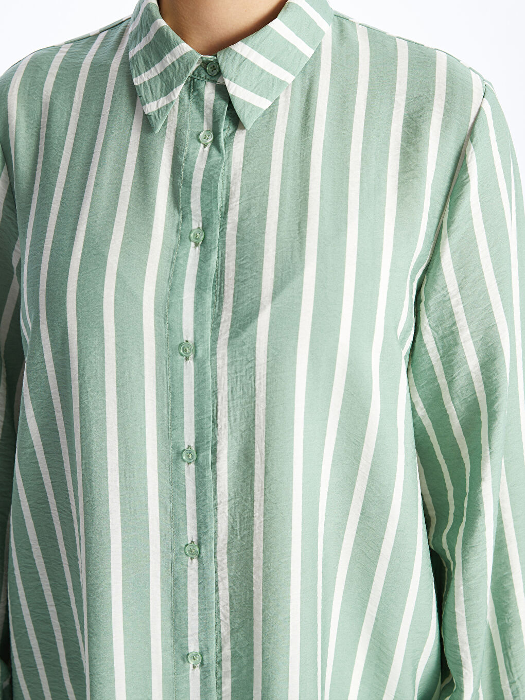 Patterned Long Sleeve Women's Shirt Tunic-7