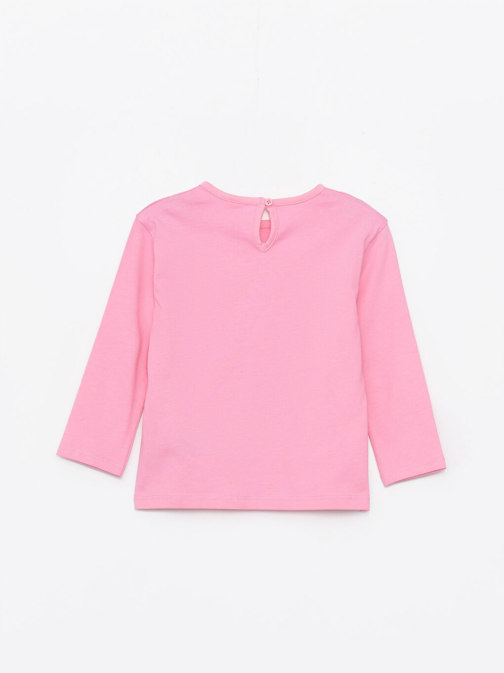 Crew Neck Long Sleeve Printed Baby Girl T-shirt -S4BH04Z1-FNL