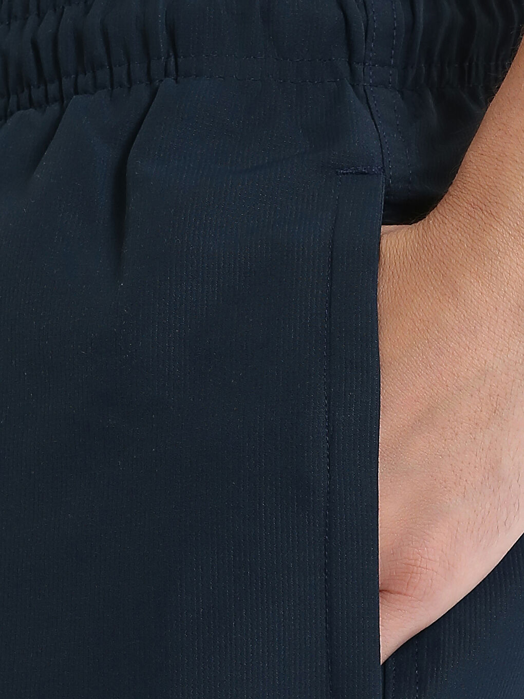 Below Knee Men's Swimming Shorts-4