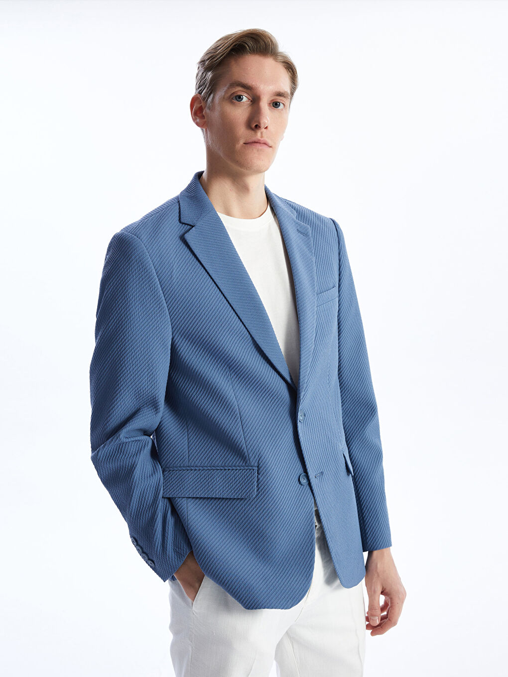 Slim Fit Men's Blazer Jacket -S4BH86Z8-Q49