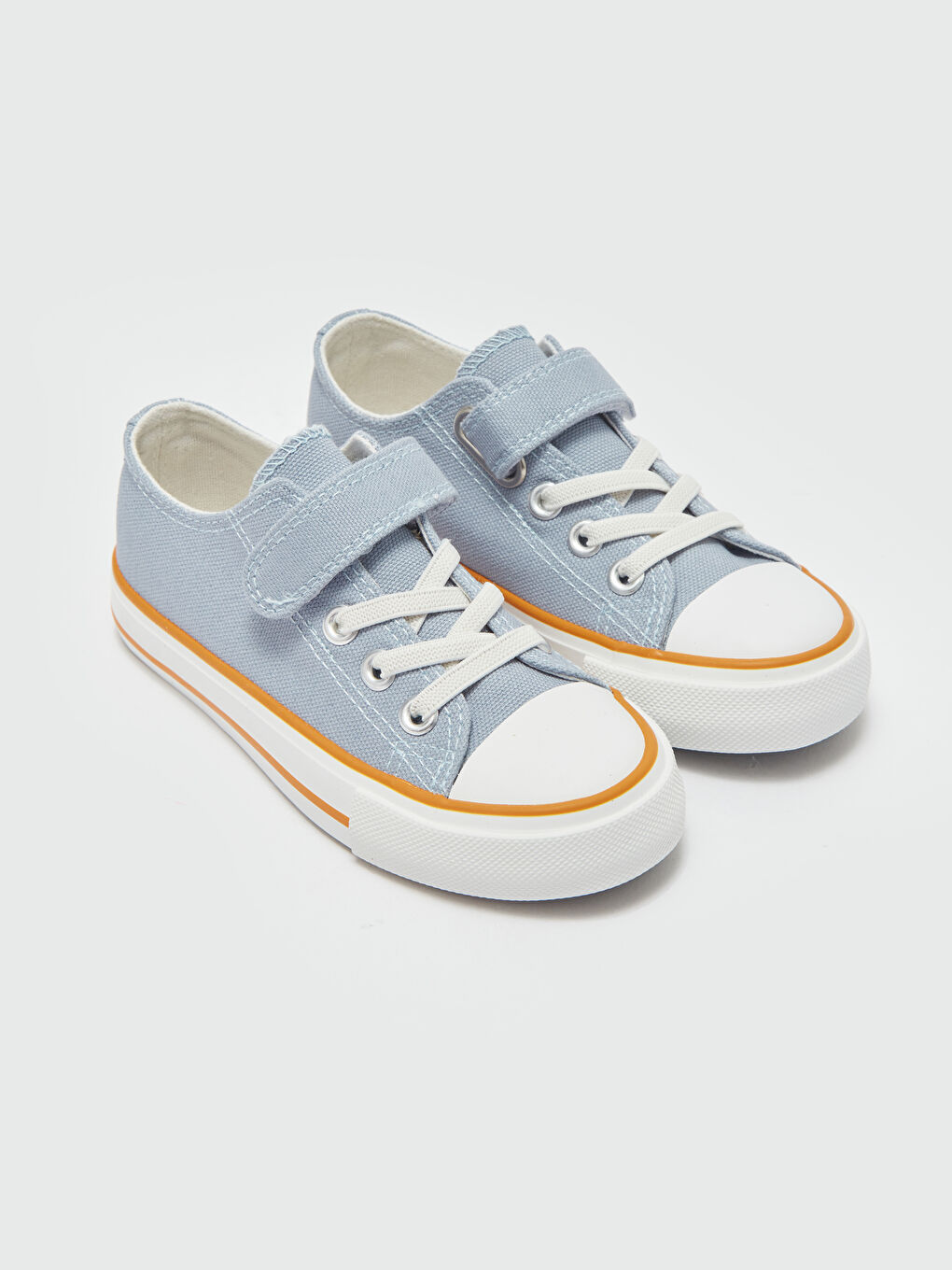 LC Waikiki Laces & Hook-and-Loop Boys' Sneakers -S4BI07Z4-CSV