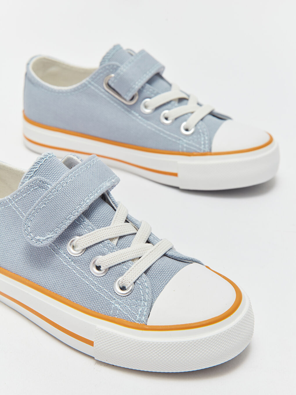 LC Waikiki Laces & Hook-and-Loop Boys' Sneakers -S4BI07Z4-CSV